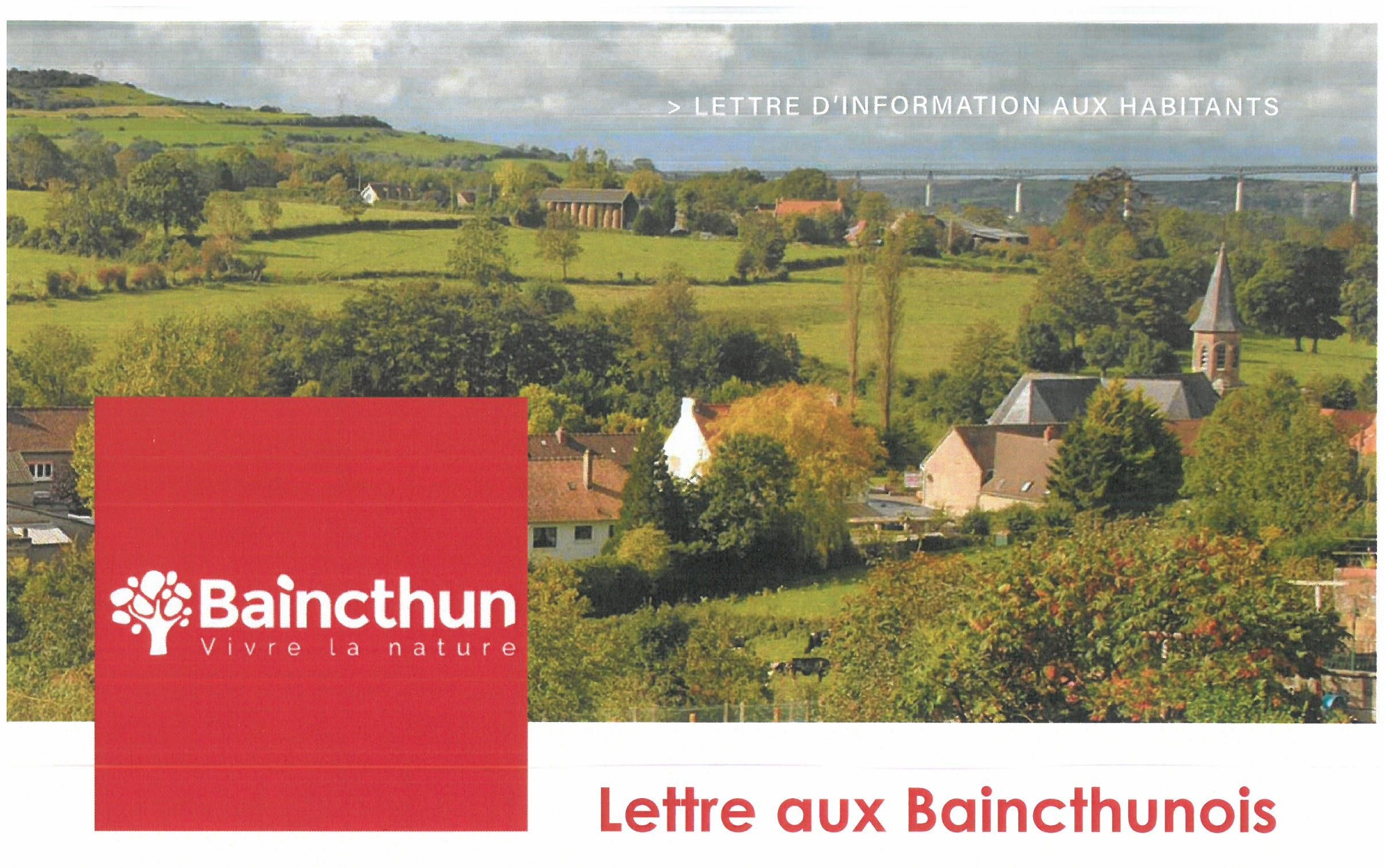 Lettre aux Baincthunois n°46 - Juin 2023